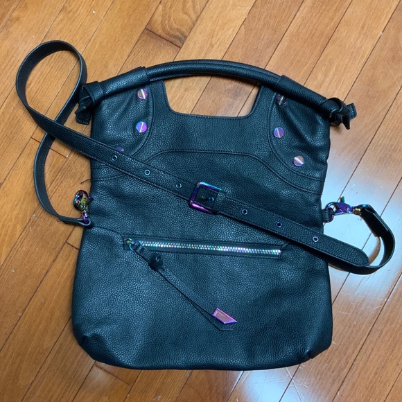 Foley and Corinna Lady Tote with iridescent hardware - Picture 1 of 4